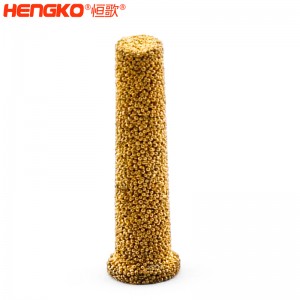 廠家定制燒結(jié)不銹鋼氣動(dòng)消聲器排氣消音器過(guò)