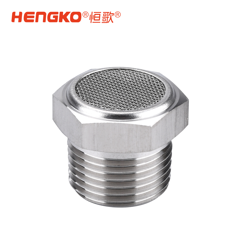 壓縮空氣機(jī)不銹鋼消聲器，現(xiàn)貨供應(yīng)，高效降