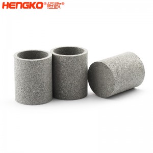 不銹鋼粉末燒結(jié)濾筒_多孔燒結(jié)金屬透氣管