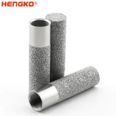 燒結(jié)多孔金屬不銹鋼傳感器外殼，用于工業(yè)溫度和濕度變送器